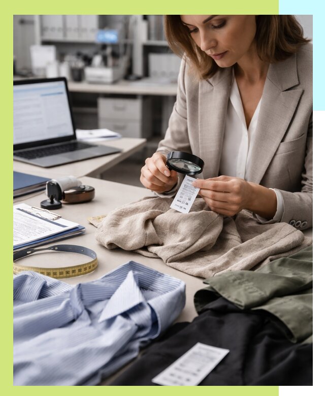 Сертификация одежды и текстиля в Чите, быстрая экспертиза