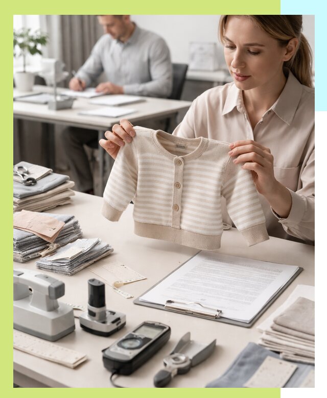 Сертификация детской одежды и текстильных изделий в Чите