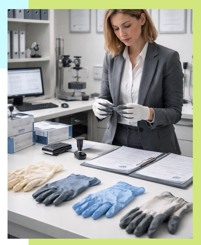 Сертификация перчаток в Чите от 8798 р. | Алешин-Чта