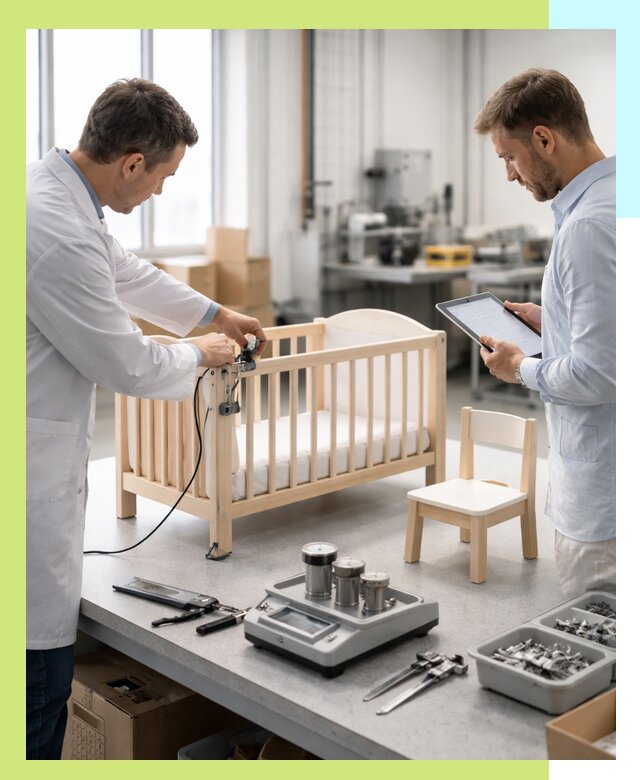 Сертификация детской мебели и проверка безопасности в Чите