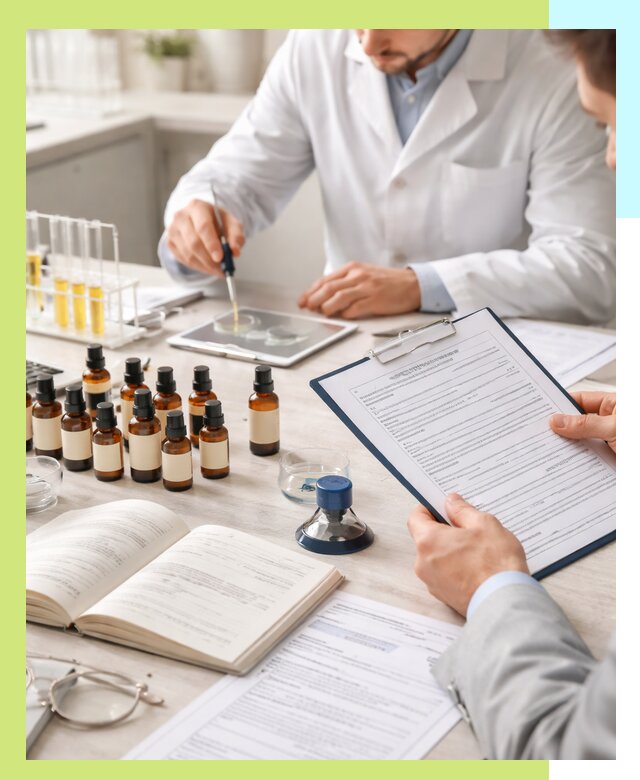Сертификация эфирных масел и документация качества в Чите