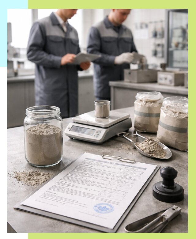 Сертификация цемента в Чите от 20700 р. | Алешин-Чта