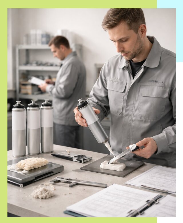 Сертификация монтажной пены и соответствие стандартам в Чите