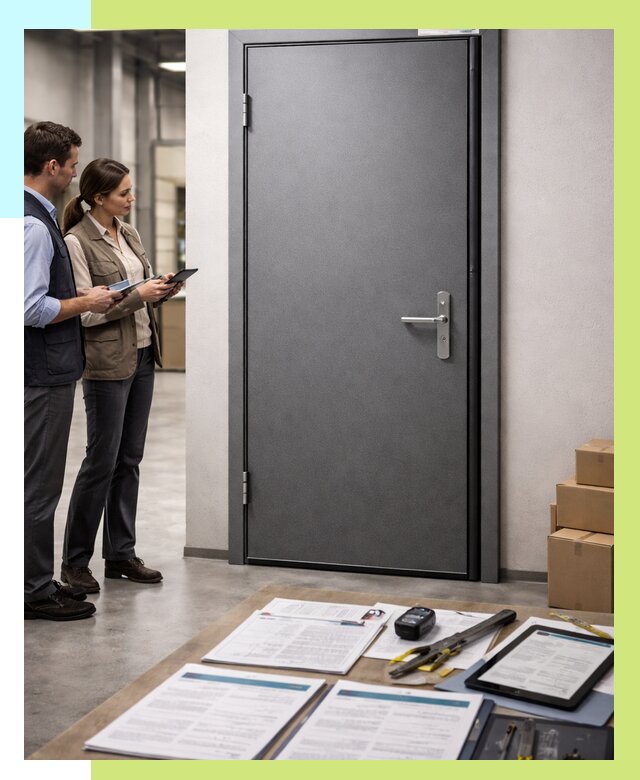 Сертификация противопожарных дверей в Чите от 9315 р. | Алешин-Чта