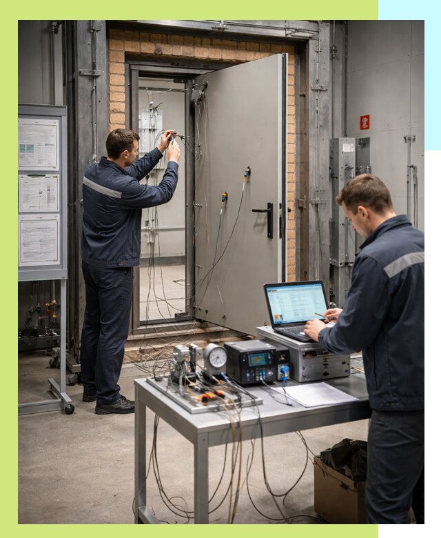 Сертификация противопожарных дверей в Чите по ГОСТ и ТР