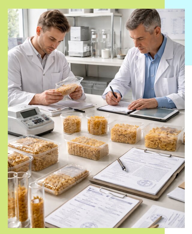 Сертификация макаронных изделий и технологической документации в Чите