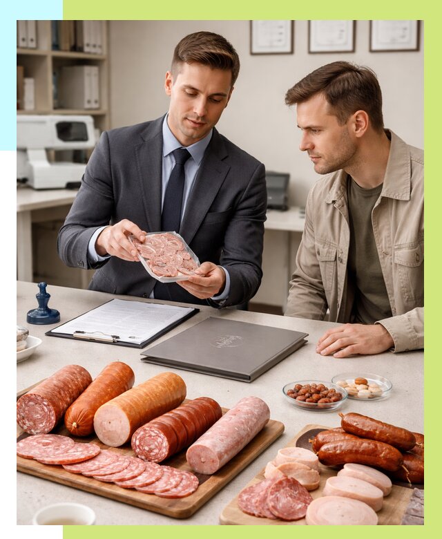 Сертификация колбасных изделий в Чите от 7763 р. | Алешин-Чта