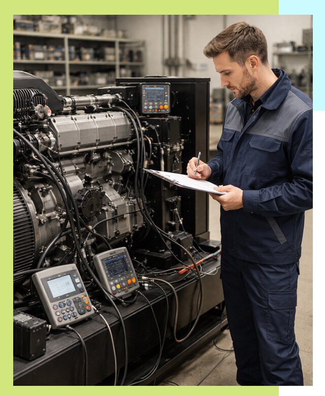 Сертификация дизельных генераторов и их оборудования в Чите
