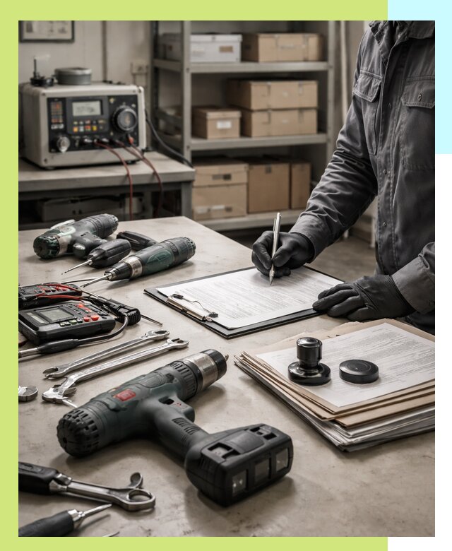 Сертификация инструмента в Чите по стандартам качества