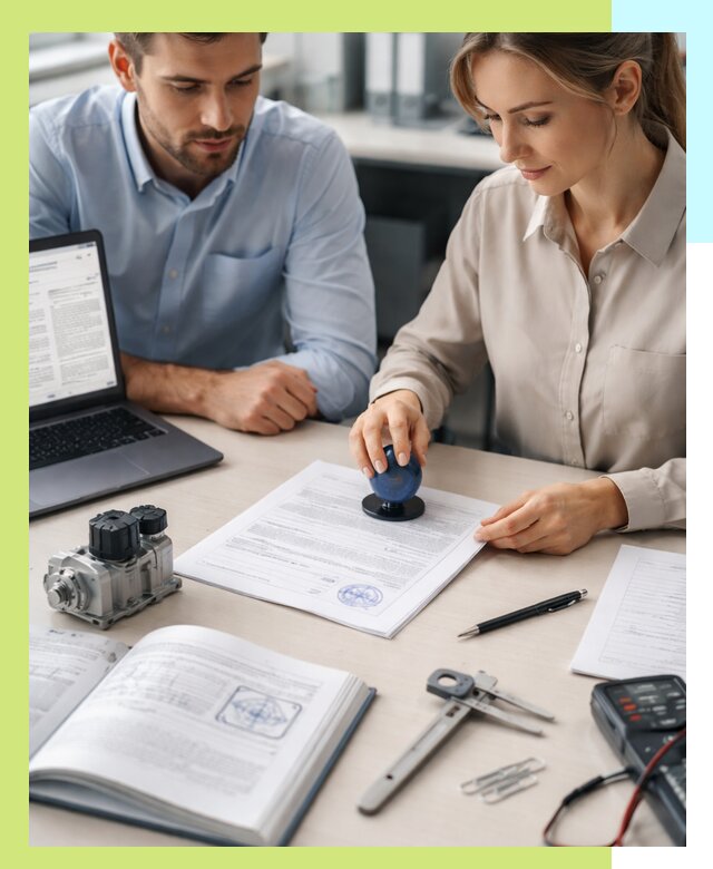 Выдача паспорта изделия и техническая экспертиза продукции в Чите