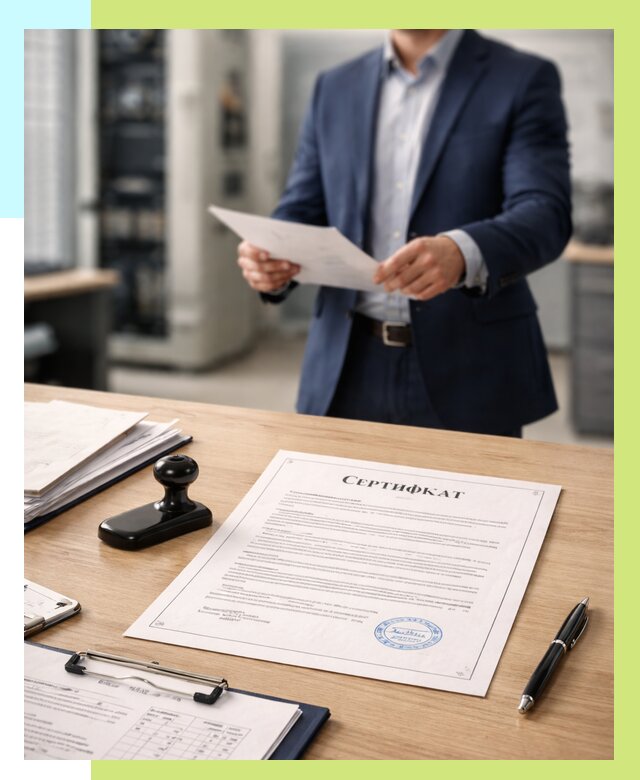 Сертификат на оборудование в Чите от 15525 р. | Алешин-Чта