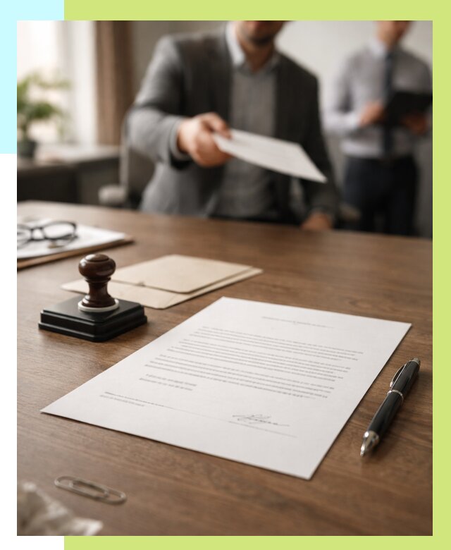 Отказное письмо по сертификации в Чите от 3623 р. | Алешин-Чта