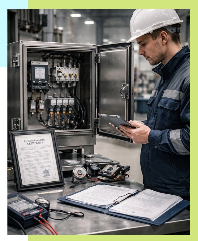 Сертификат взрывозащиты в Чите от 46575 р. | Алешин-Чта