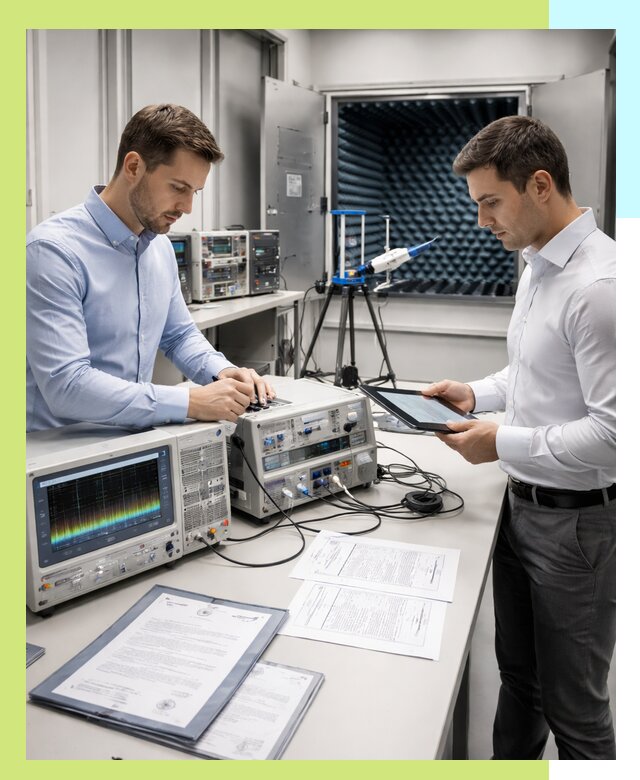 Оформление и выдача сертификата ЭМС для продукции в Чите