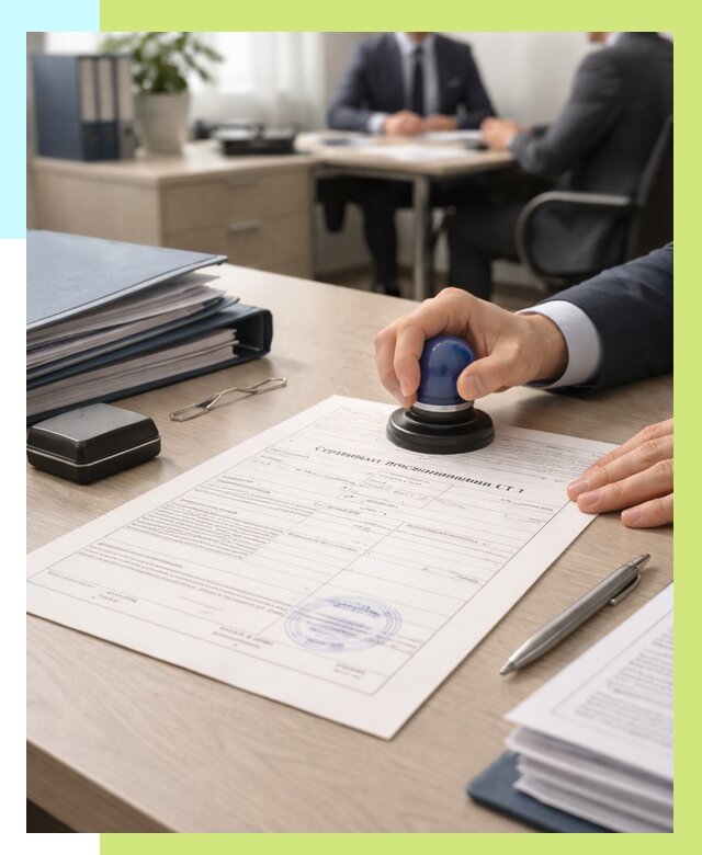 Сертификат происхождения СТ 1 в Чите от 4658 р. | Алешин-Чта