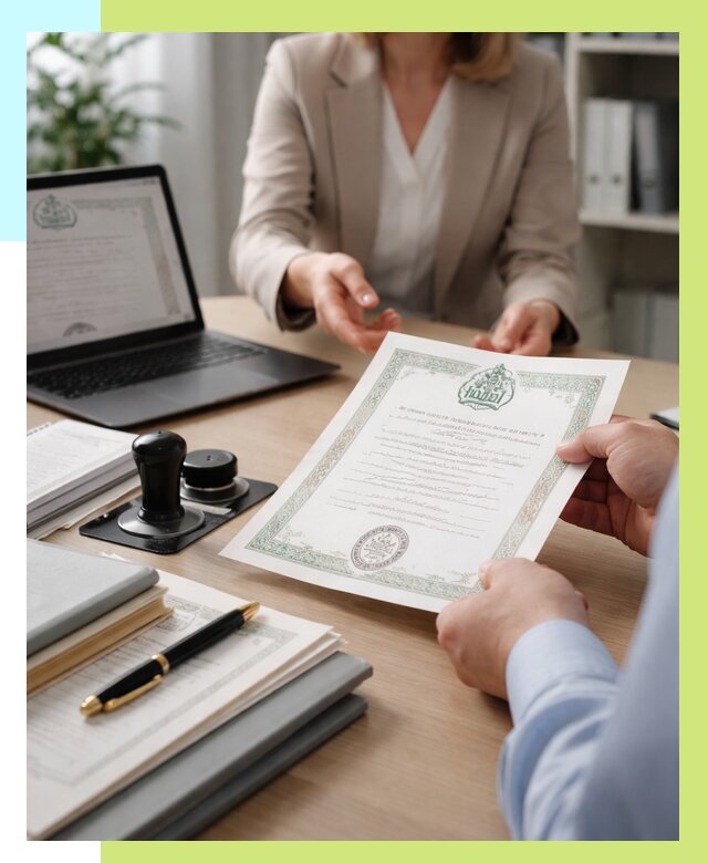 Халяль сертификат в Чите, получить от 15525 р. | Алешин-Чта