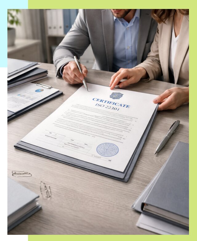 Сертификат ISO 22301 в Чите от 46575 р. | Алешин-Чта срочно