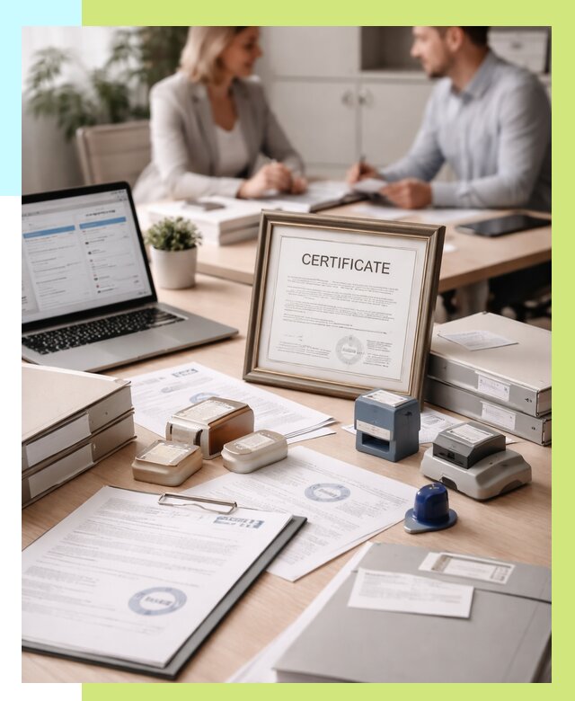 Сертификация компании в Чите от 46575 р. | Алешин-Чта — заказ